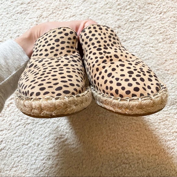 DV by Dolce Vita Espadrille Cheetah Slip Ons Size 6 - Picture 6 of 6